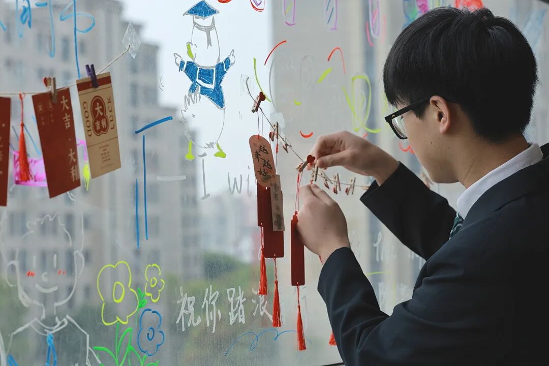 这一刻，「有温度」被具象化了！大考应援活动直击插图4,香港DSE,ALEVEL,上海国际高中,DSE,DSE考试